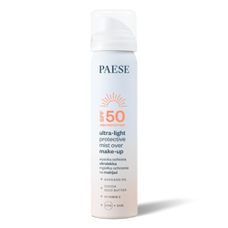 Ultra-light protective mist over make-up SPF 50