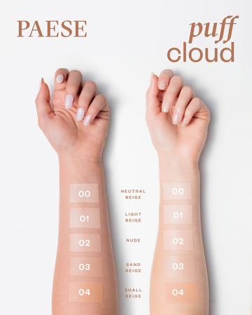 PUFF CLOUD Foundation with blur effect