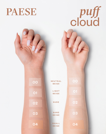 PUFF CLOUD Foundation with blur effect