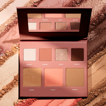 GET THE GLOW LOOK  Multi-function face and eye makeup palette